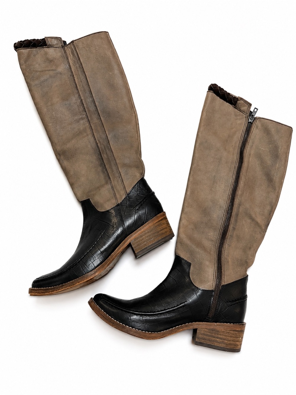 Free People Tall Western Boots EU 36 US 6 Made in Portugal NWOT $298